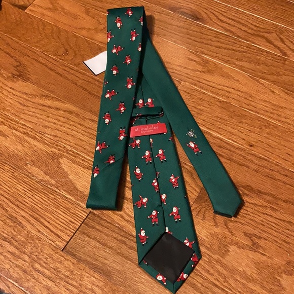 Festive Holiday ties (Holly  & Santa designs) - Picture 9 of 12